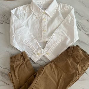3T Everlane shirt and Living the dream pants set